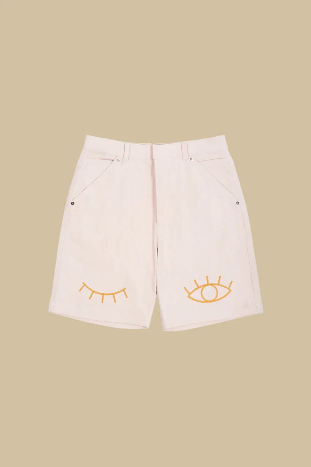 COUP D'OEIL・Short cargo・Sable - Image 4